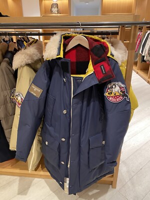 Woolrich griffin bearskin reverse parka