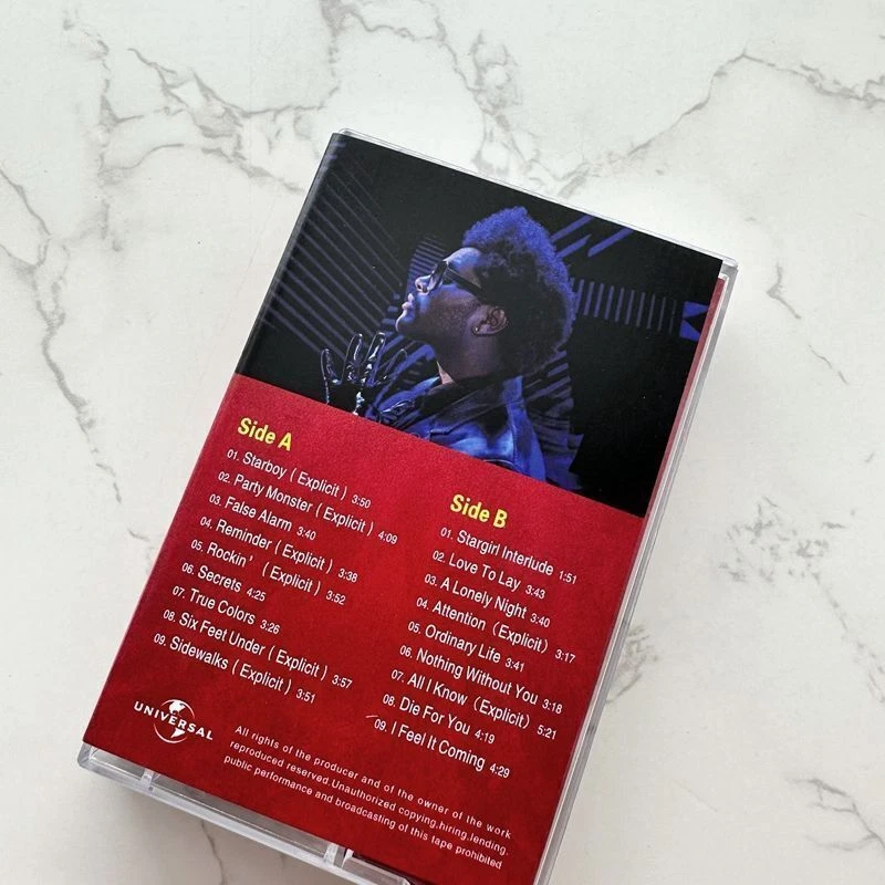 The Weeknd Starboy Retro Album Tape Sealed Cassettes - Image 2 of 3