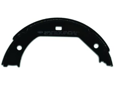Pagid 72KX22Y Rear Parking Brake Shoe Set Fits 2001-2006 BMW 330i