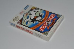 NINTENDO NES VINTAGE  MONOPOLY - GAME - BOX - POSTER   (DCX83)