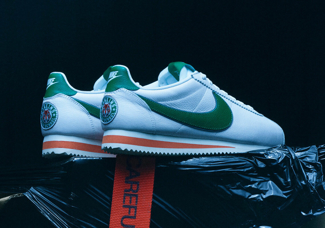 Nike Cortez size 15. White Green Stranger Things Hawkins Nike Cortez size 15. White Green Stranger Things Hawkins