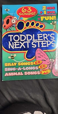 toddler's next steps 63 song! 2 CDS 1 DVD 