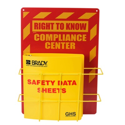 Brady 121370 Globally Harmonized System (GHS) Center - English