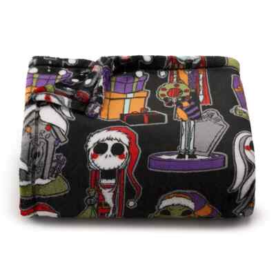 Disney Nightmare Before Christmas Oversized Plush Throw Blanket 5ft x 6ft - NEW