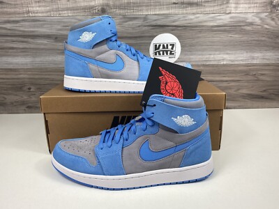 *Nike Air Jordan High Zoom CMFT Grey University Blue White DV1307-014  Shoes