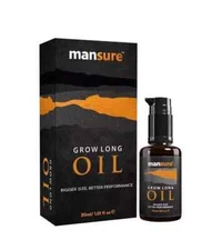 ManSure Grow Long Massage Oil For Men 30ml For Bigger Size & Better Performance