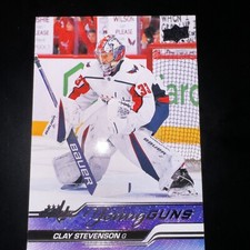 2023-24 Upper Deck Series 2 CLAY STEVENSON #457 Young Guns RC