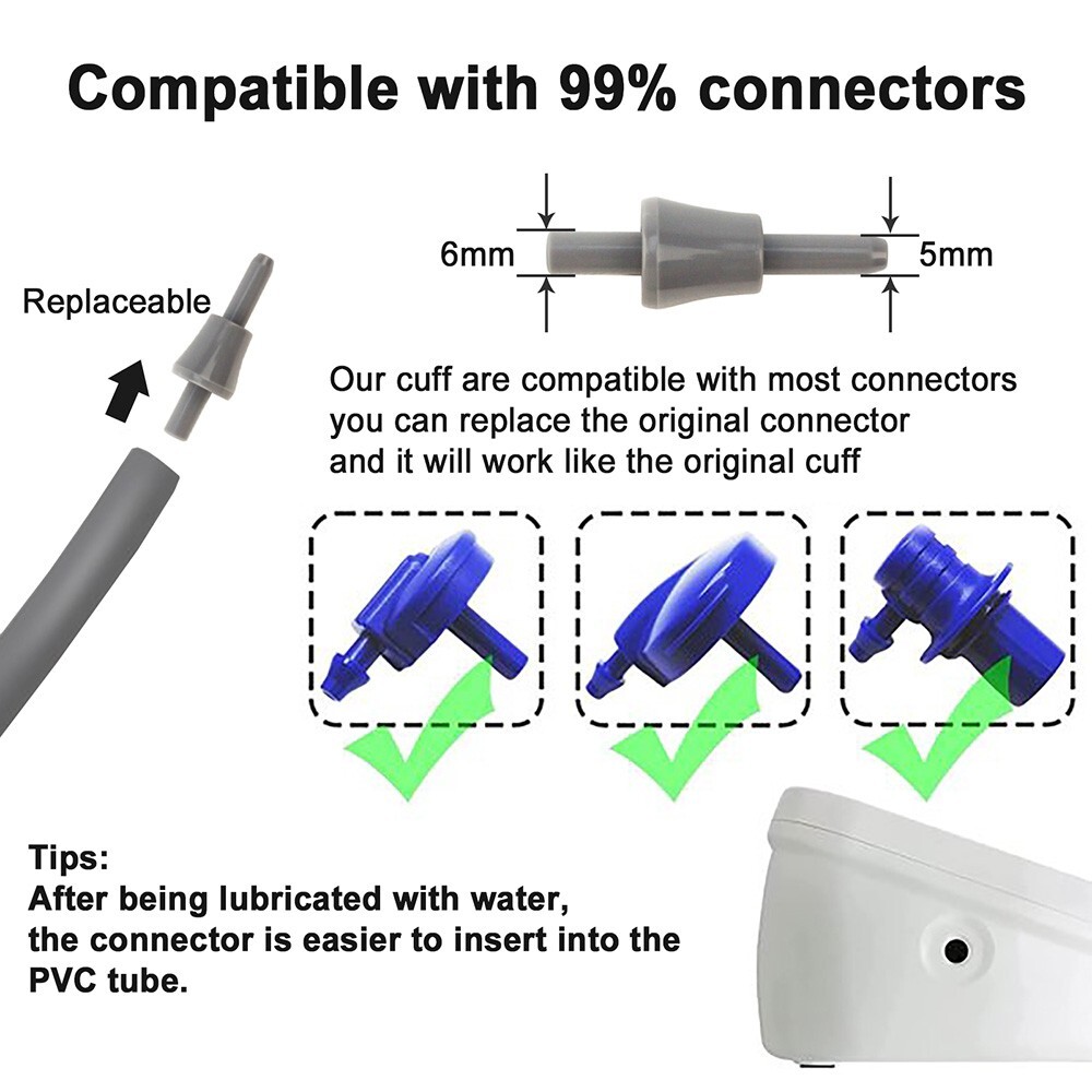 Image 3 - Large Blood Pressure Cuff for Arm Blood Pressure Monitor Replacement Cuff Adult