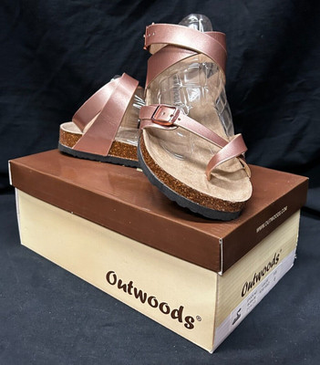 Outwoods Rose Gold Bork-39 Sandals
