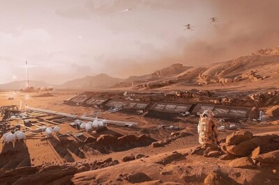 Mars Colony 1000 Piece Jigsaw Puzzle - Humango 27  x 20  - Space Theme FREESHIP