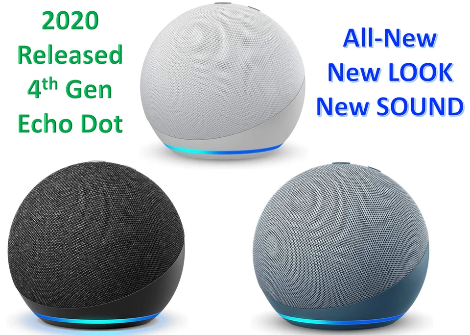 New Echo Dot 4th Gen Alexa Smart speaker - All Colors - Ships to PR - Image 2 of 4