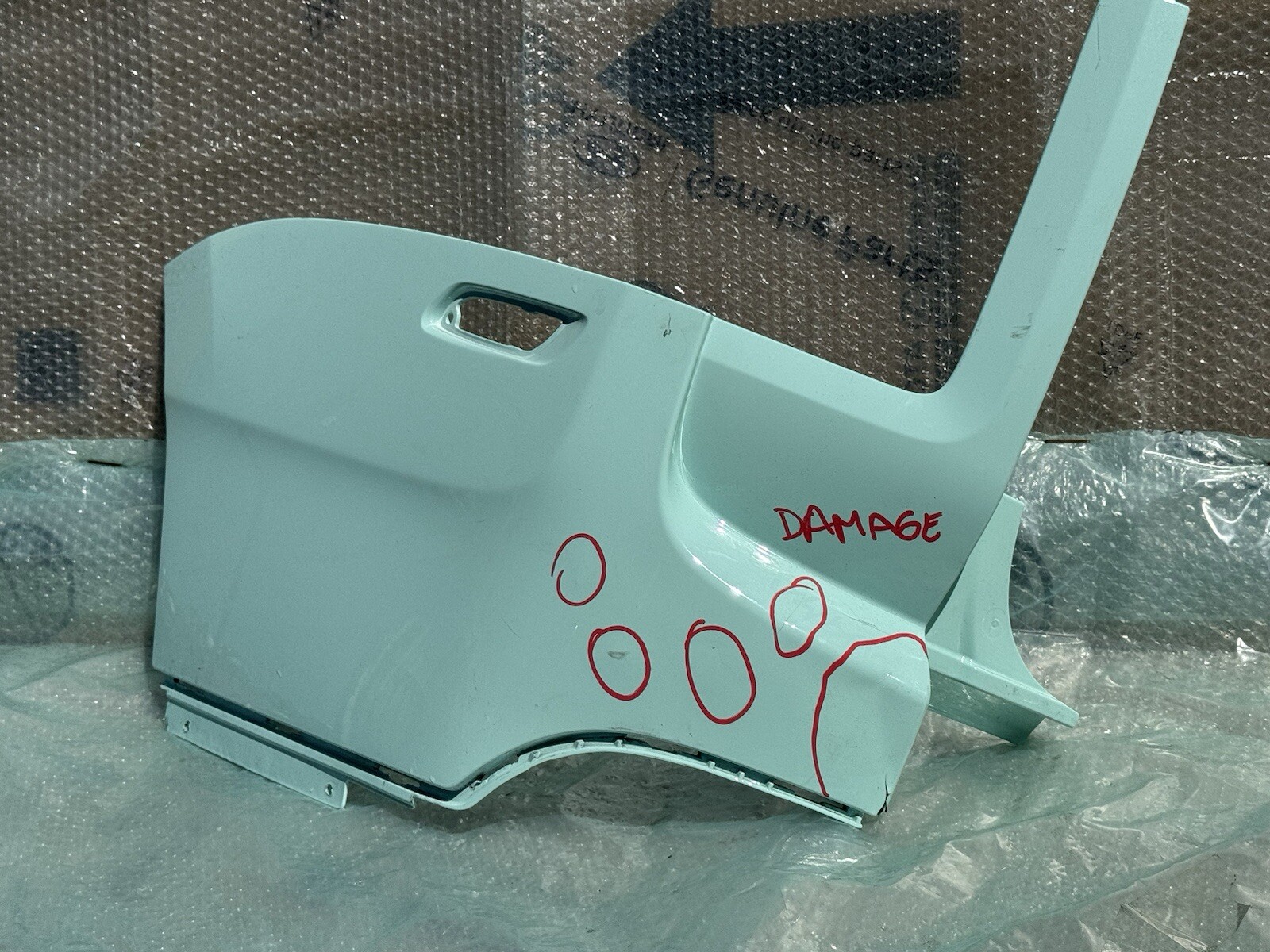 2019-2024 ROLLS-ROYCE CULLINAN LEFT REAR BUMPER END PANEL OEM USED