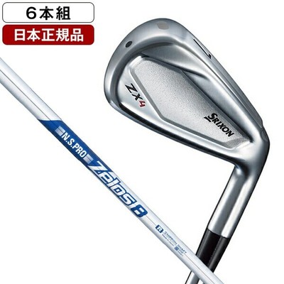 Dunlop 2021 Srixon ZX4 5-Pw Iron Set  N.S.PRO ZELOS8 Stiff Right Handed NEW