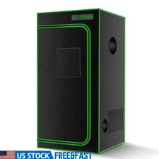 Indoor Grow Tent 24x24x48 in Waterproof Reflective High Durability Hydroponics