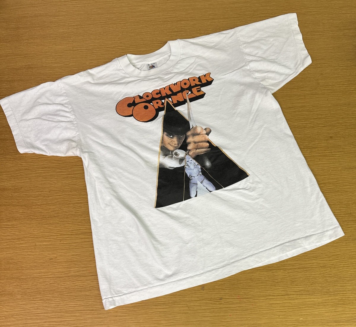 Rare Vintage Stanley Kubrick's A Clockwork Orange Movie Promo Tee