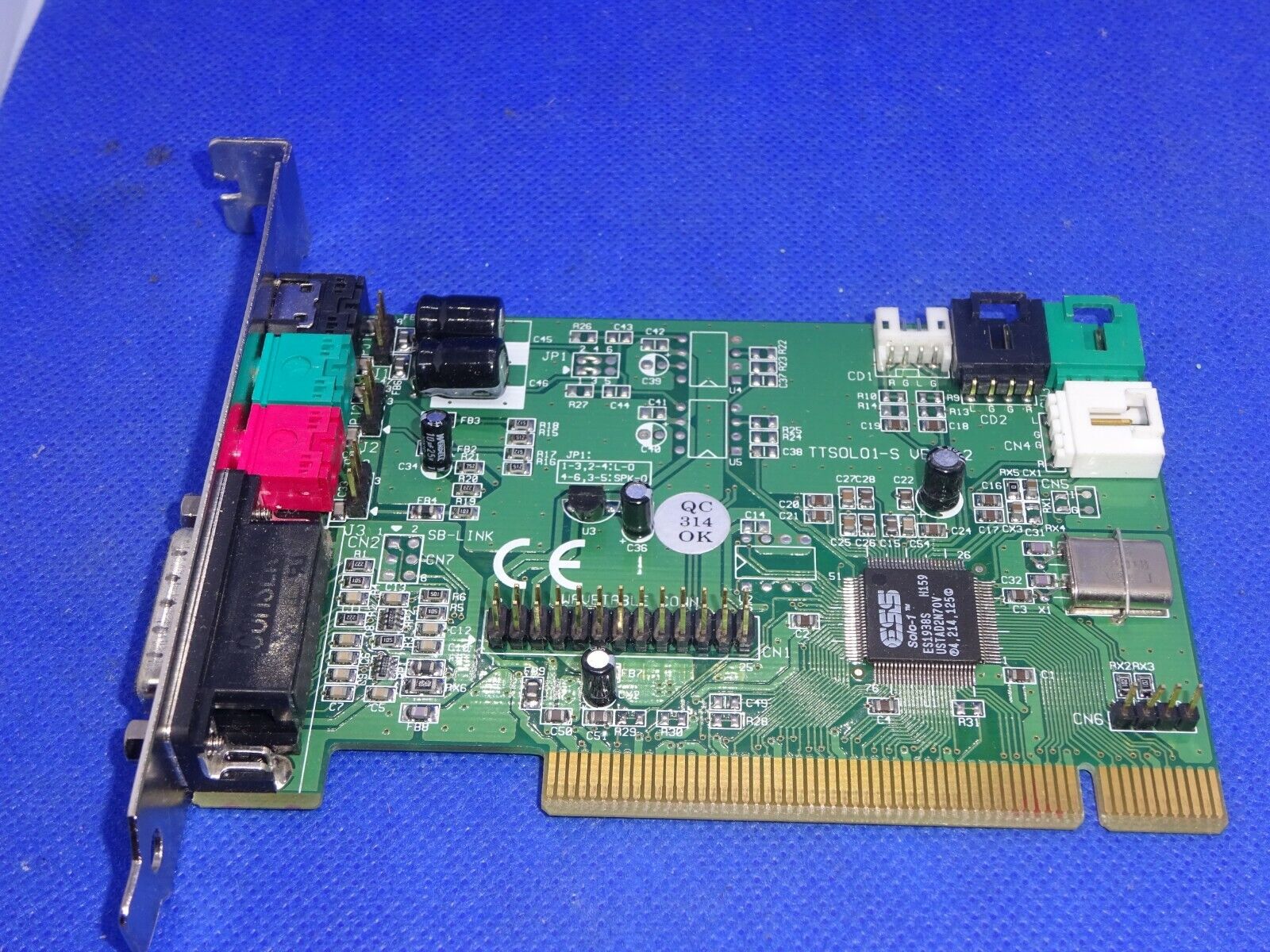 Terratec Promedia TTSOLO 1-S PCI Sound Card Ver: 1.2 # GK3297