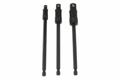Impact Schnell Verriegelung Sockel Adapter Set 150mm 3pc 7779 Laser Neu
