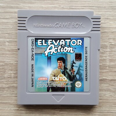 Elevator Action Nintendo Gameboy Classic Spiel Modul Game Cartridge NOE