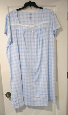 Croft and Barrow short sleeved nightgown plus size 3X