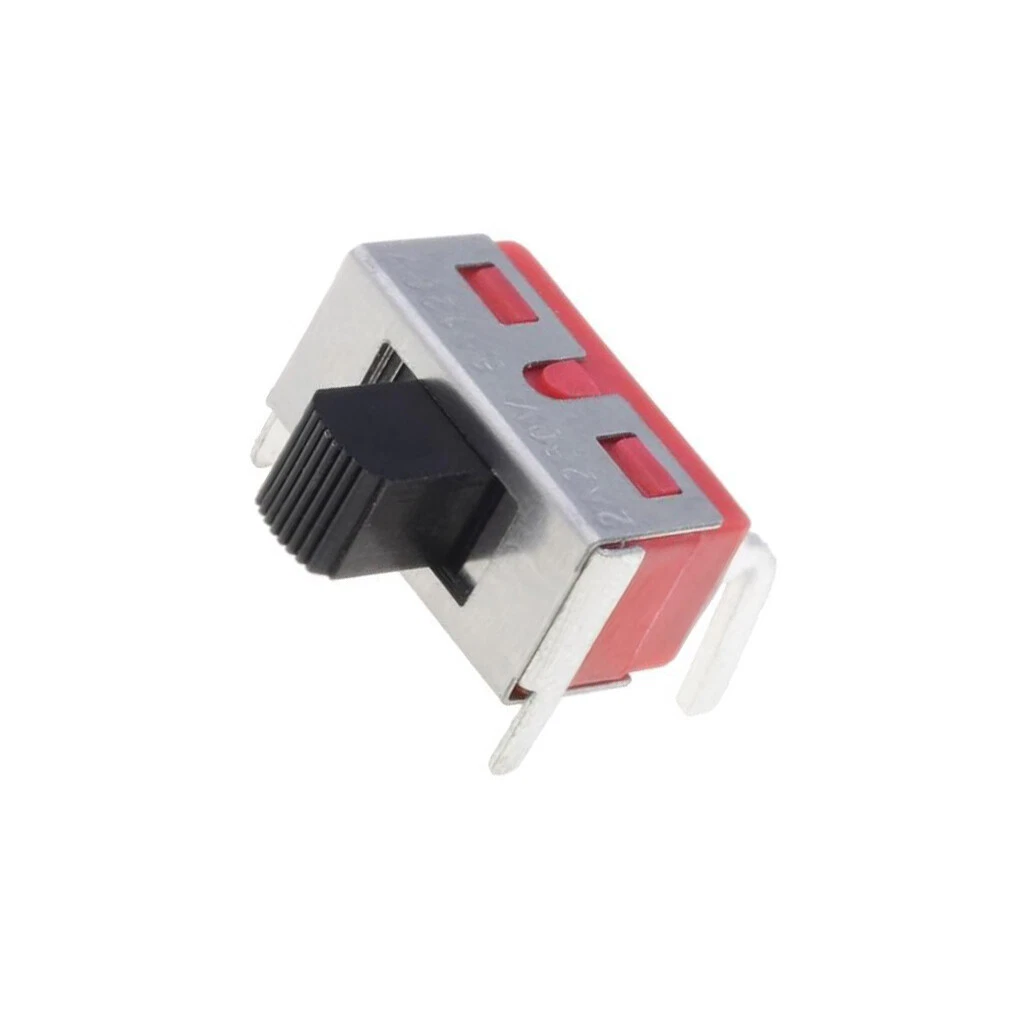 10 Micro Interruttori A Scorrimento Uxcell SPDT 3P 2 Posizioni Per PCB, 23x7.5x16mm - Foto 5