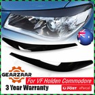 <!--F#f_0-->Head Light Eyelids Eyebrows Lid Black For VF Holden Commodore SS SSV SV6 S Evoke<!--F/-->