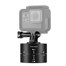 360 Degrees Rotation Panorama Panning Head Time Lapse For Camera Gopro Phone