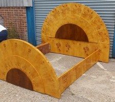 Art deco style bed