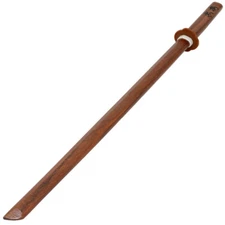 AIKIDO JAPANESE MARTIAL ARTS PRACTICE BOKKEN TRAINING KATANA STAINED FINISH