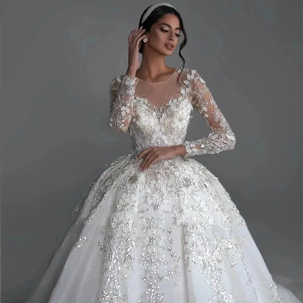 sachin and babi light blue dress Winter Wedding Dresses For Romantic Brides