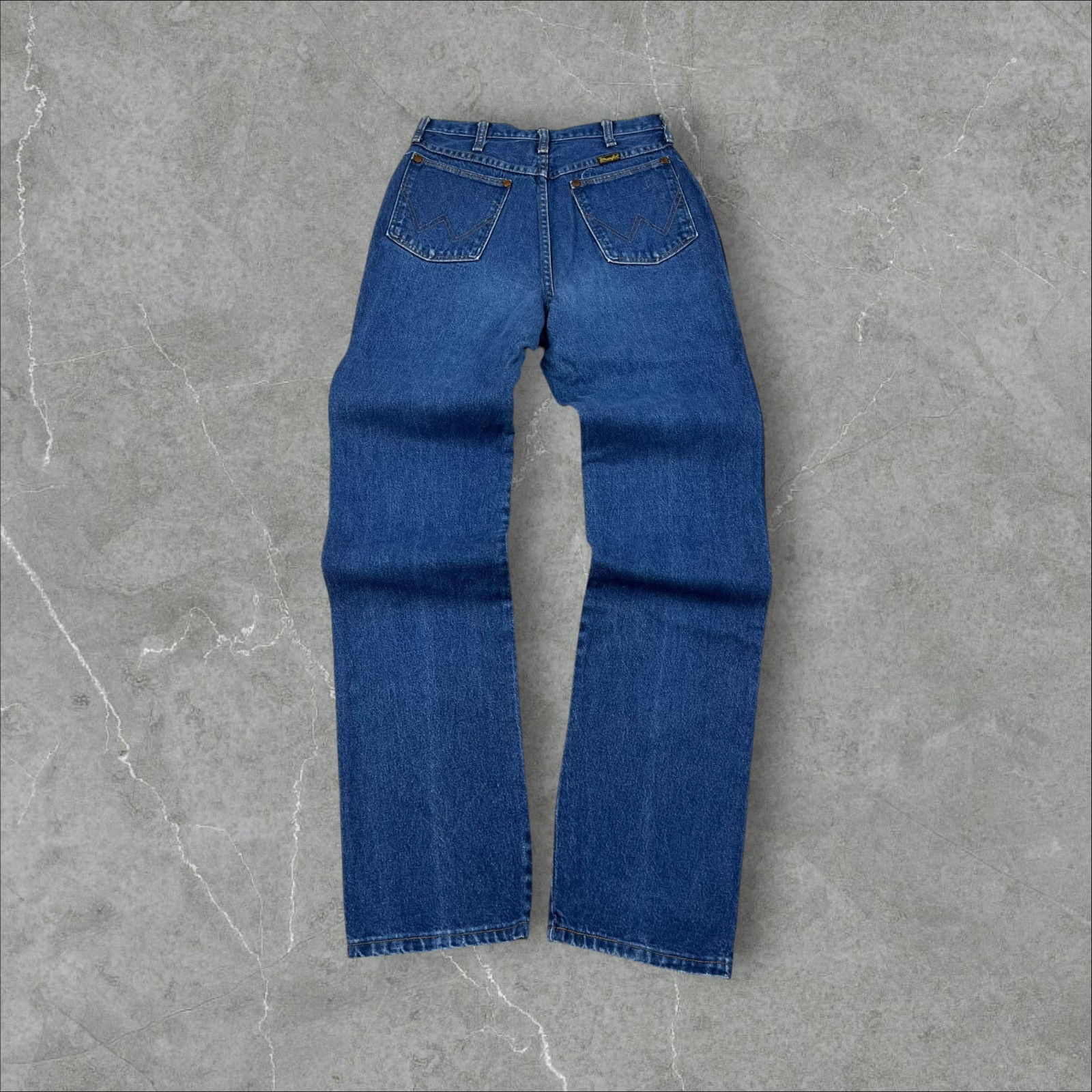 Jeans Wrangler vintage Made in USA blu scuro taglia S