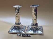 2 Silberleuchter 925er Sterling antik Kerzenleuchter Leuchter