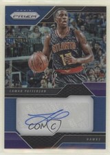 2016-17 Panini Prizm Veteran Signatures Blue 36/49 Lamar Patterson #48 Auto nd3