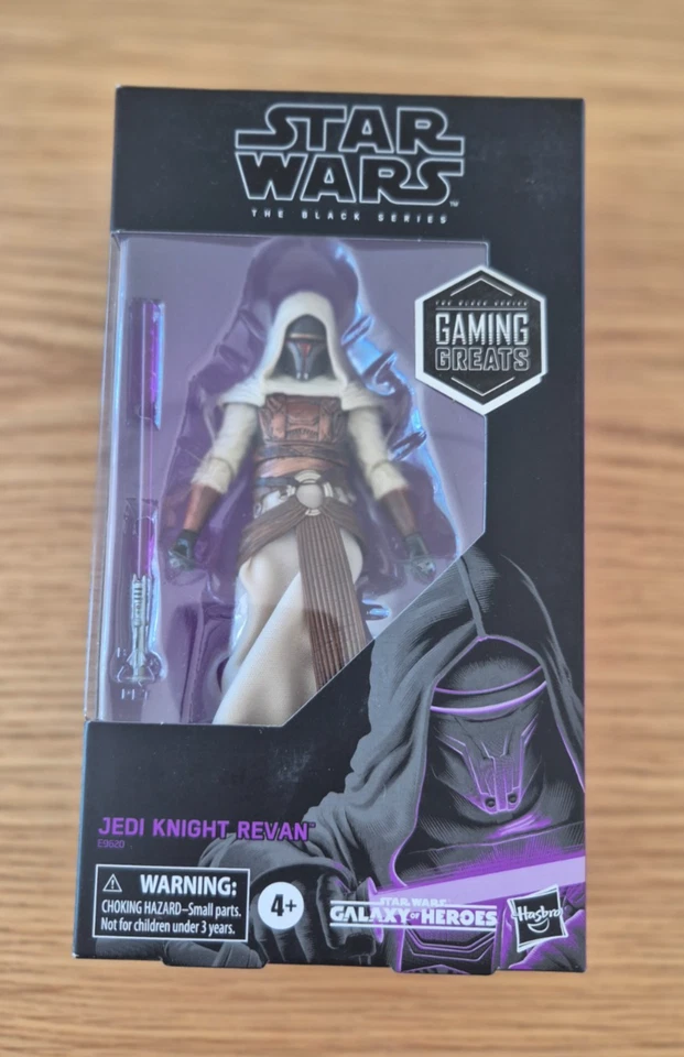 FIGURA HASBRO STAR WARS LA SERIE NEGRA JEDI KNIGHT REVAN #E9620 TOTALMENTE NUEVA Foto 2 de 3