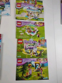 Lot of 20+ Lego Friends instruction manuals only(41444,41119,41118,41015 Missing