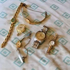 LOT Vintage Watches Wristwatches Pulsar Sheffield Pendant Seiko Timex Lucerne NR