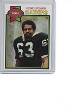 1979 Topps Gene Upshaw Oakland Raiders Football Card #260