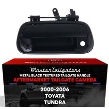 For Toyota Tundra (2000-2006) Black Metal Tai...