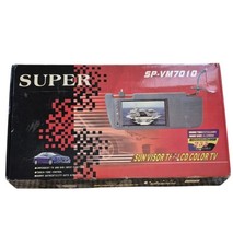 Monitor visiera parasole 7" Super SP-VM7010, TV LCD a colori, universale adatto alla maggior parte delle auto 