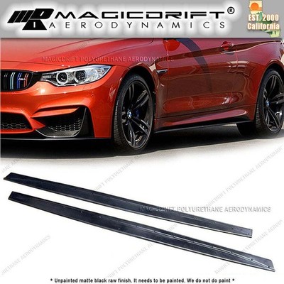 For 15-20 BMW M4 F82 F83 M Side Skirts Lip Splitter Extension Performance Kit
