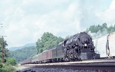 Norfolk & Western #1218 Train/Railroad 1989 Kodachrome Slide A519