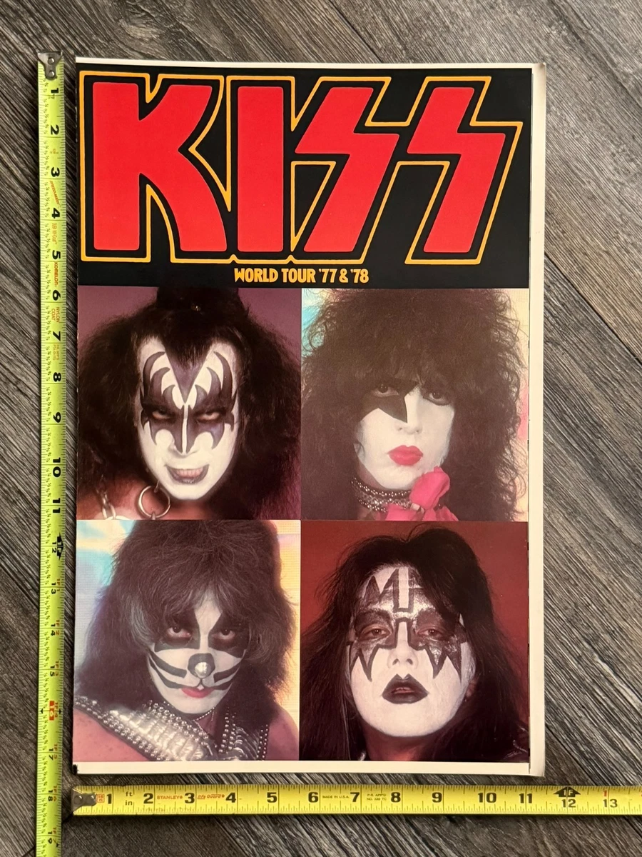 Kiss Tour Book Program for sale | eBay