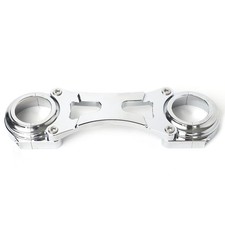 Chrome 49mm Fork Brace For Harley Dyna Super Glide FXD FXDB FXDL FXDF 2007-2017