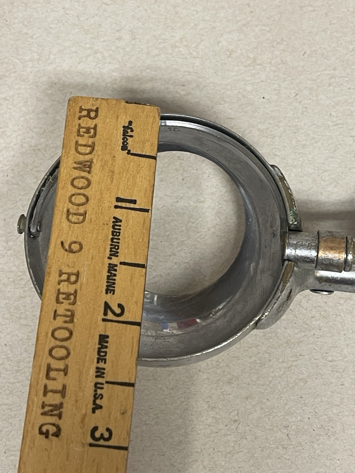 Hamilton Beach No.31 Disher Ice Cream Scoop Wood Handle Pat 1862527 NO PAK vtg