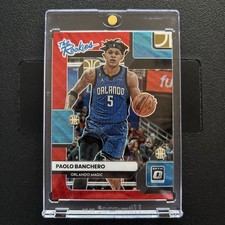 2022-23 Donruss Optic #1 Paolo Banchero The Rookies Red Wave Magic 