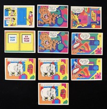1968 Topps Laugh-In Riddle / Punch Out Trading Cards Lot