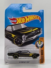 2015 HOT WHEELS '67 Pontiac GTO Col. #69/365 Black MUSCLE MANIA