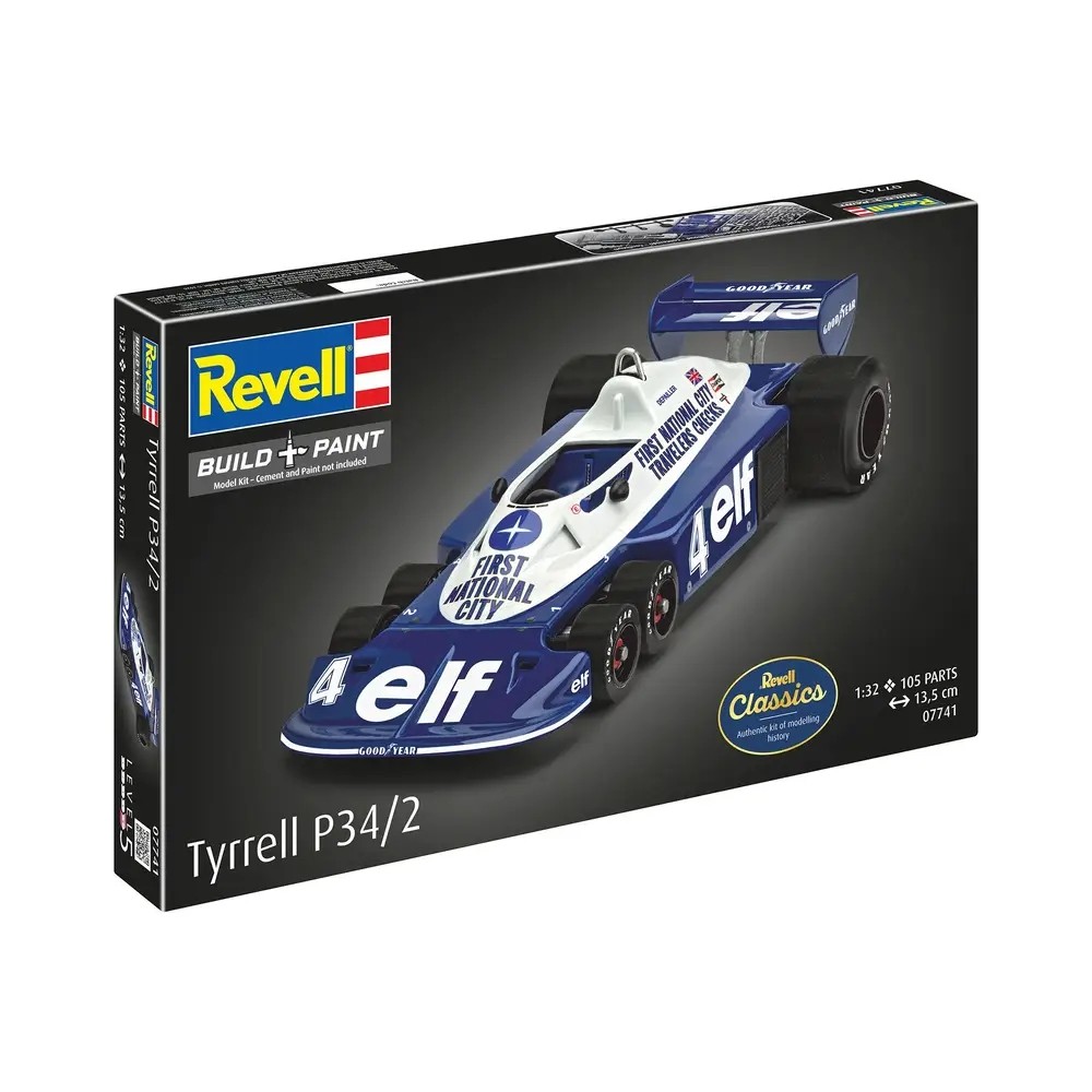 Revell Model Kit - Tyrrel P342 132 - 105 pcs - Image 2