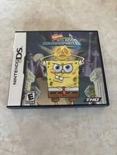 Spongebob's Atlantis Squarepantis -  (Nintendo DS) Nickelodeon Video Game