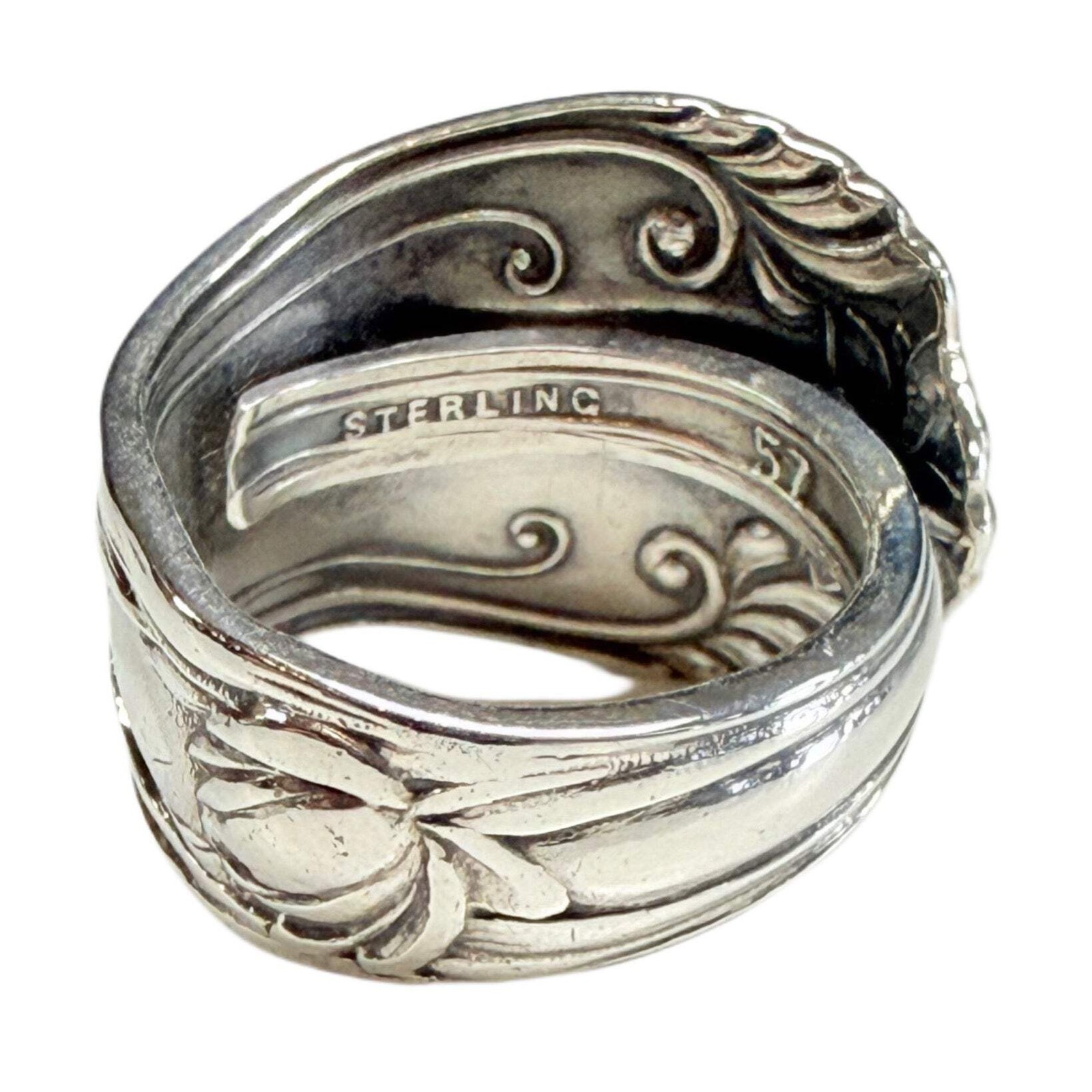 Silver Spoon Ring - image 2