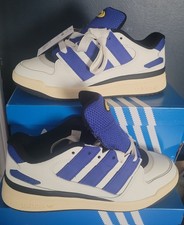 NEW AUTHENTIC ADIDAS TENNIS FORUM2000 "OFF WHITE SEMI LUCID BLUE" MEN'S US 11